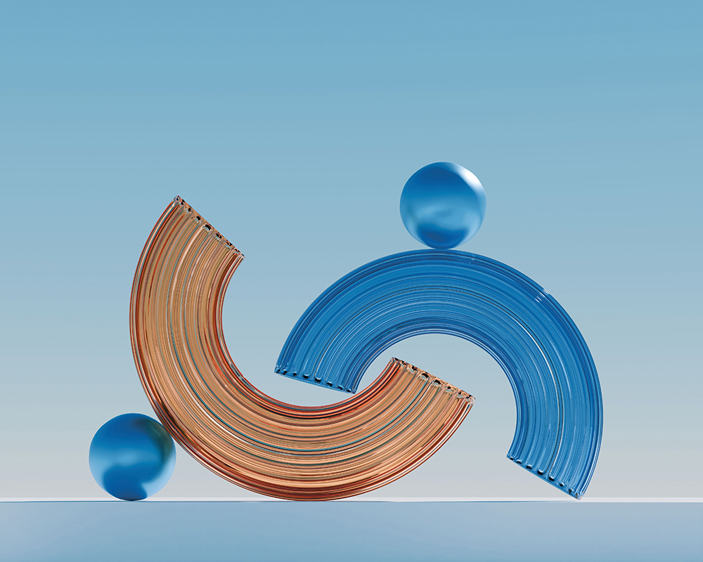 Scope magazine abstractillustration about Prohoc Sweden
