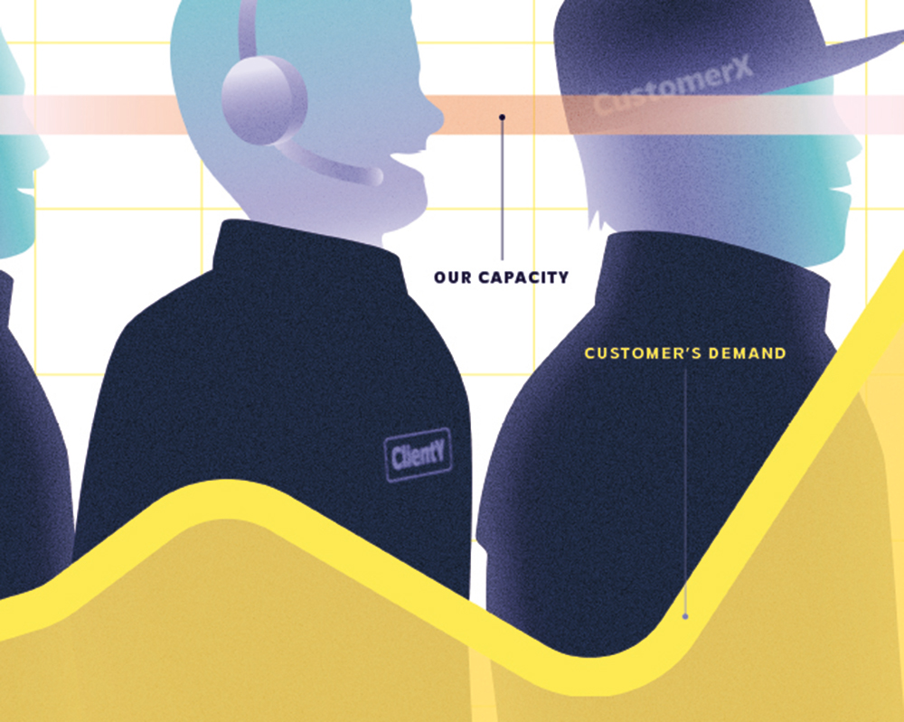 Scope magazine illustration about Prohoc global field services